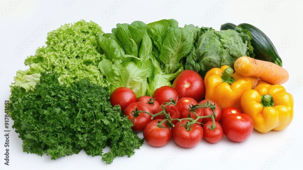 Fresh vegetables background, white background Fresh vegetables background, white background