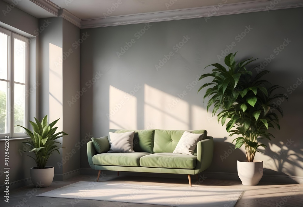 A living room with a couch coffee table and a television A living room with a couch coffee table and a television