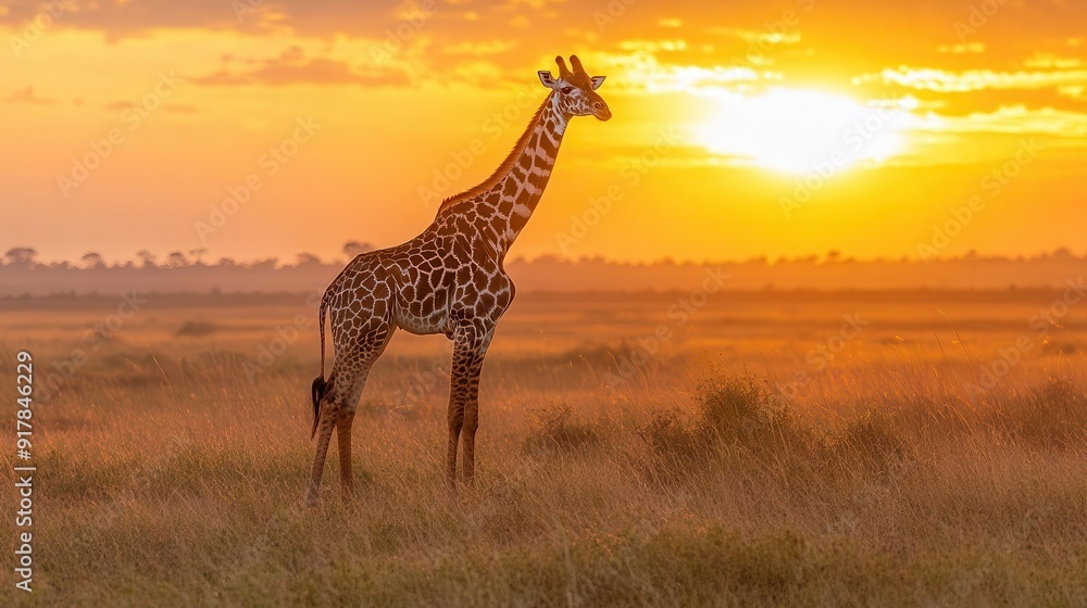Obraz premium Photographer capturing wildlife in the heat of the savannah, a hot photography activity