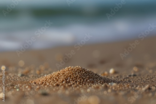 sand on the beach