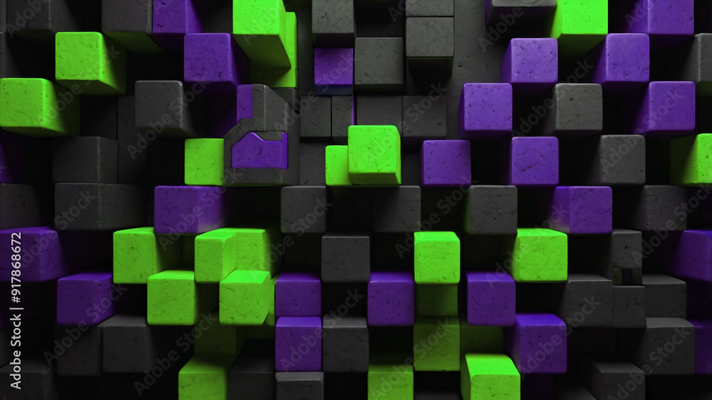 Abstract geometric structure for elegant banner concept. Beautiful 3d mosaic Abstract geometric structure for elegant banner concept. Beautiful 3d mosaic
