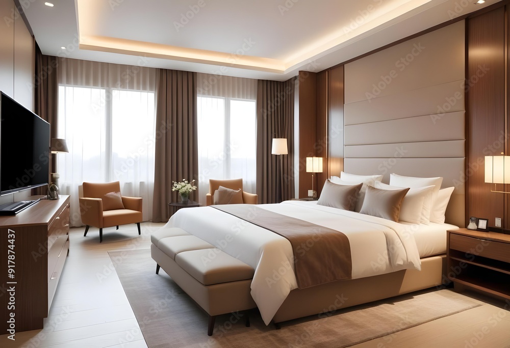 Photo modern style interior room 3d illustration Photo modern style interior room 3d illustration
