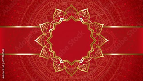  Beautiful Mandala Diwali Background with Intricate Floral Patterns and Festive Design Elements for Stunning Visual Appeal photo