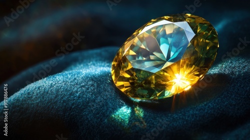 A Sparkling Yellow Diamond