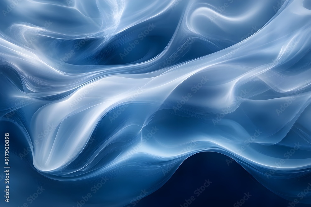 Blue wave abstract wallpaper Blue wave abstract wallpaper