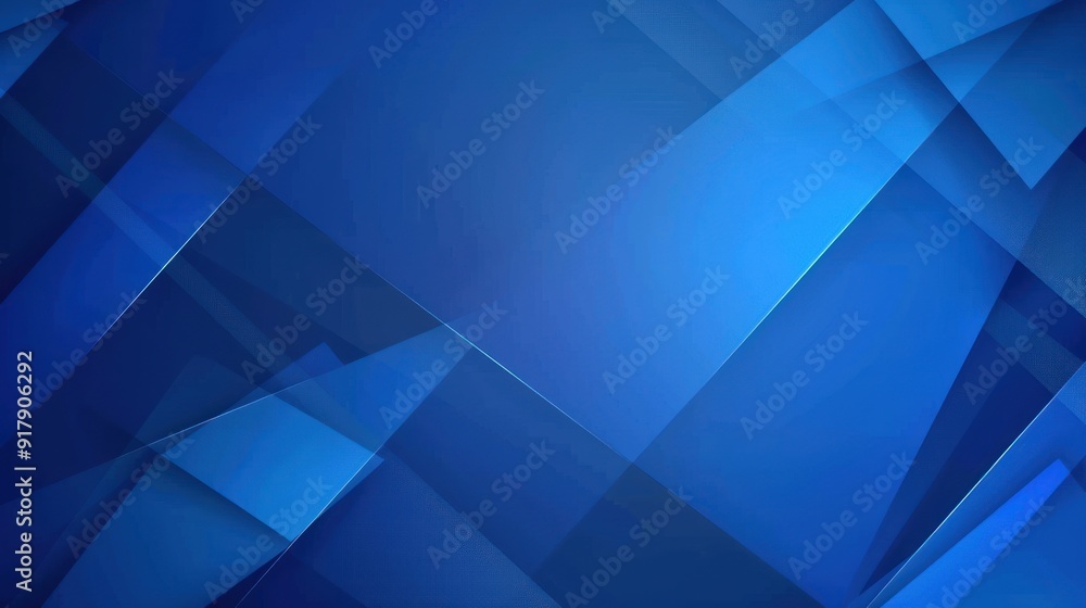 Abstract Blue Geometric Pattern Background Abstract Blue Geometric Pattern Background