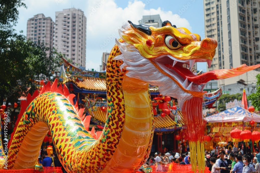 Obraz premium Celebration of the Chinese New Year, 2025 year of the Snake