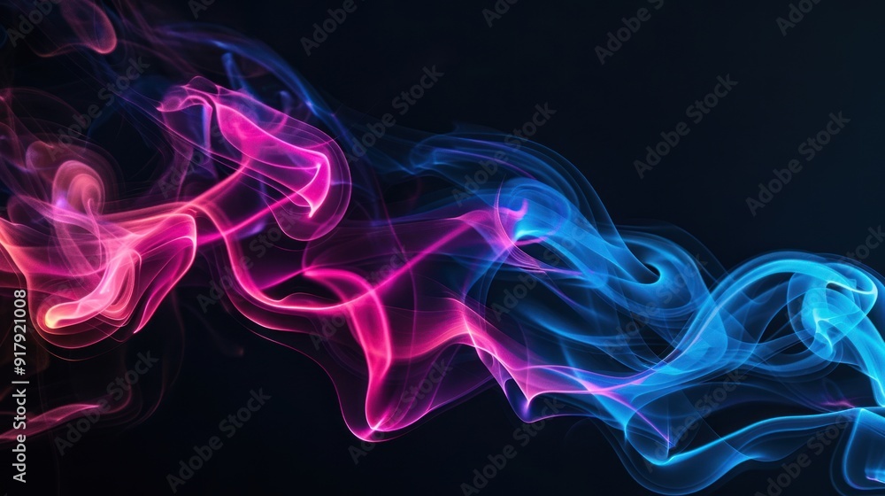 Abstract Smoke Art with Vibrant Hues Abstract Smoke Art with Vibrant Hues