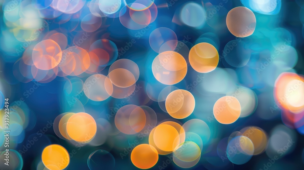 A tapestry of colorful lights blurs together, creating a mesmerizing bokeh effect that dances against the night backdrop of an urban setting A tapestry of colorful lights blurs together, creating a mesmerizing bokeh effect that dances against the night backdrop of an urban setting