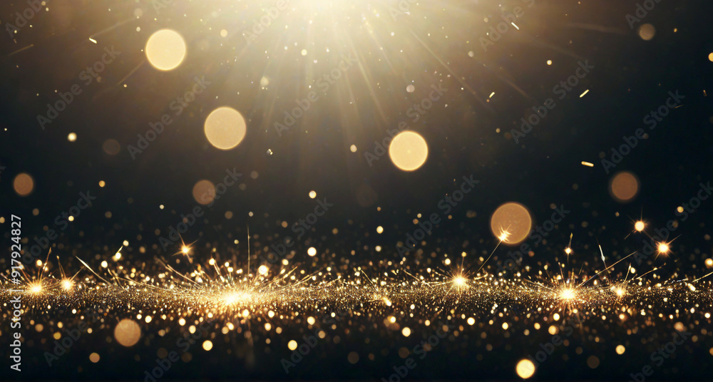 Obraz premium christmas lights background