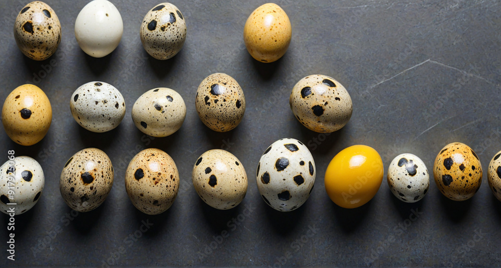 black and white eggs on a white background black and white eggs on a white background