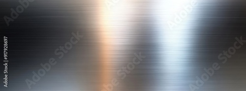 Metallic Brushed Silver Texture