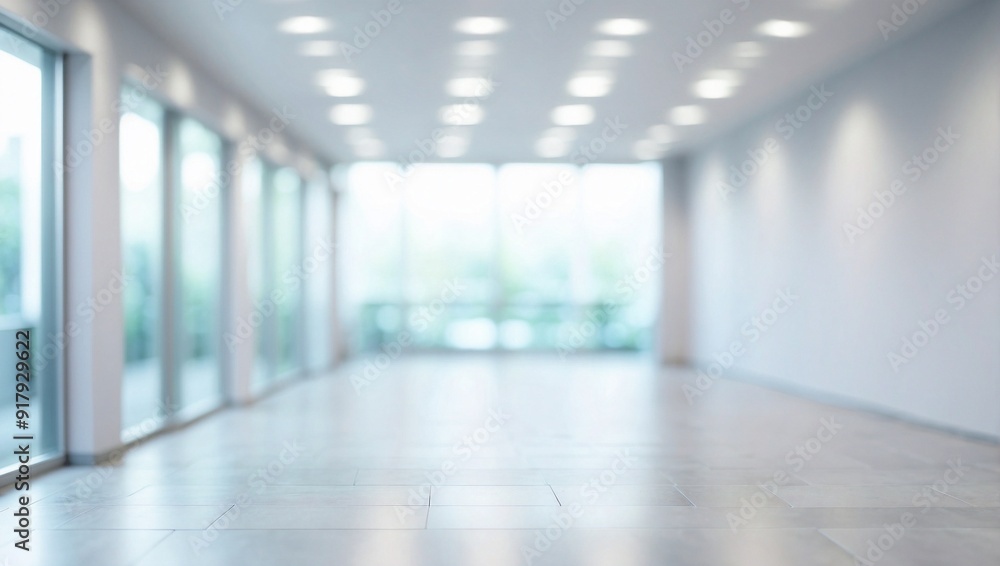 Empty corridor in the office. Empty corridor in the office.