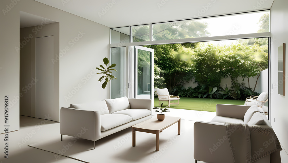 Obraz premium Elegant and Simple Interior Design 