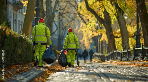 The Park Cleaning Workers.