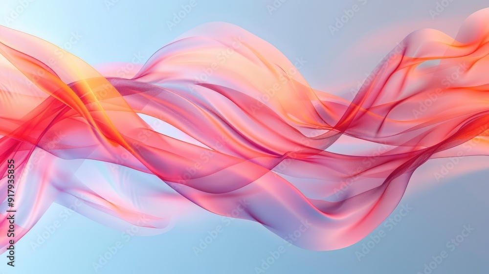 Naklejka premium abstract motion line smooth background