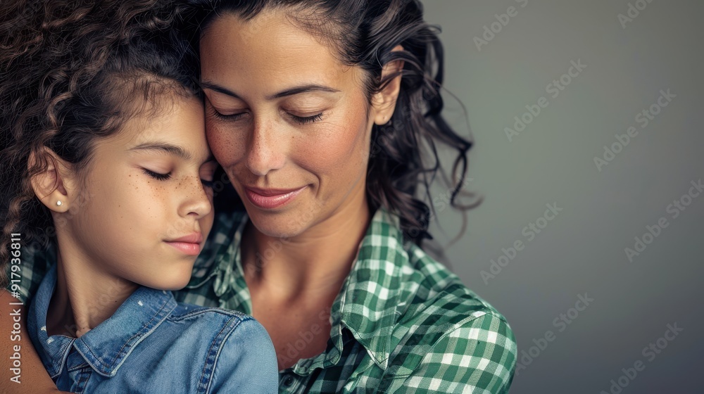 The Mother and Daughter Hug The Mother and Daughter Hug
