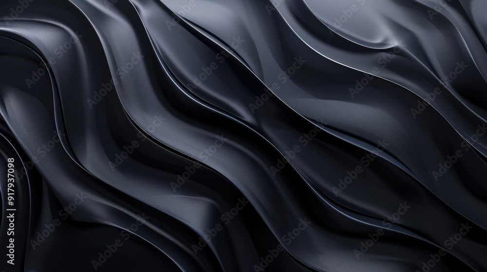 Fototapeta premium Abstract black pattern and dynamic background poster