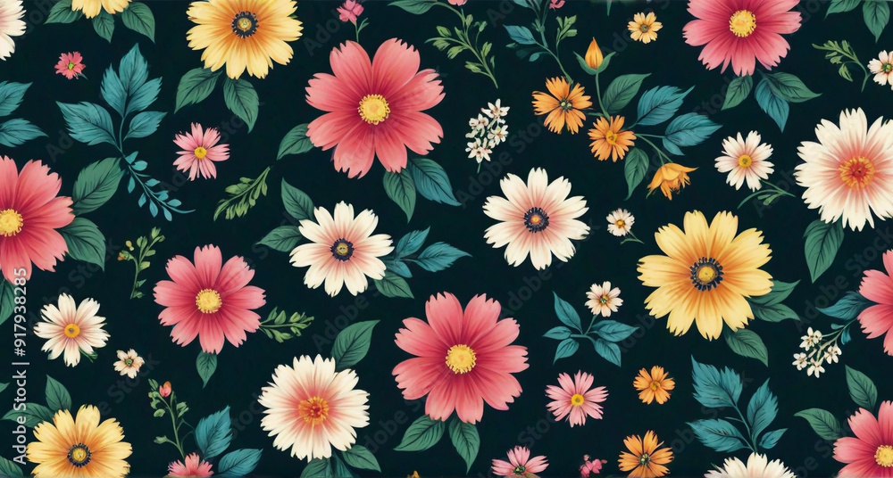 seamless floral pattern seamless floral pattern