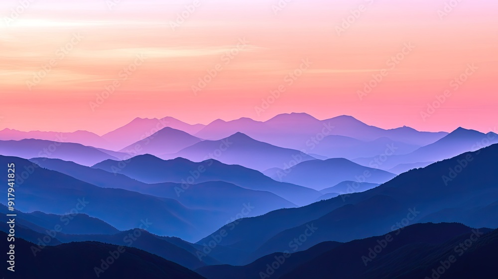 A tranquil mountain sunset, with the last rays of sunlight touching the peaks and the sky transitioning to twilight hues. A tranquil mountain sunset, with the last rays of sunlight touching the peaks and the sky transitioning to twilight hues.