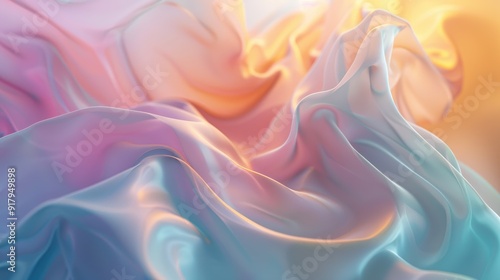 illustration of soft colored abstract background