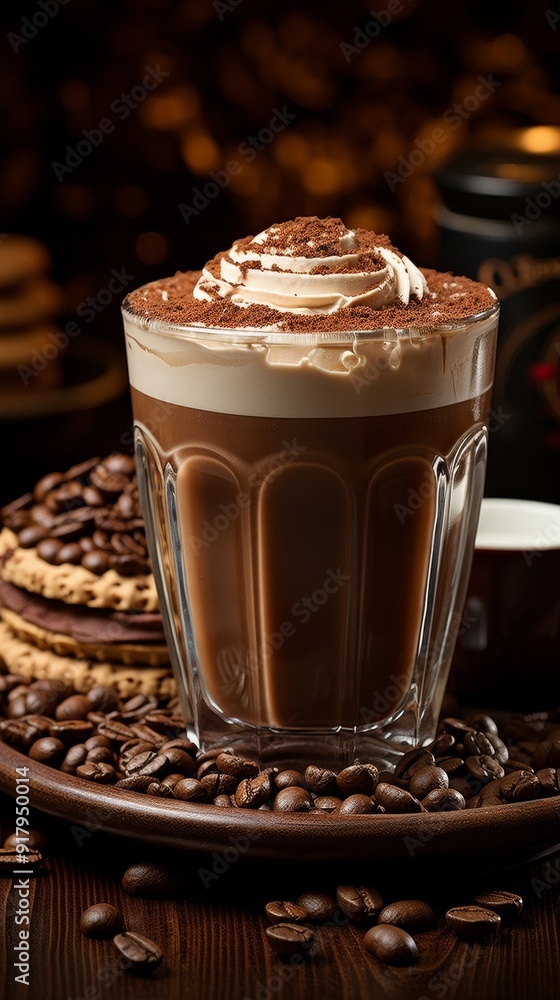 A close-up of a freshly brewed cup of coffee, with a plume of steam rising from the surface A close-up of a freshly brewed cup of coffee, with a plume of steam rising from the surface