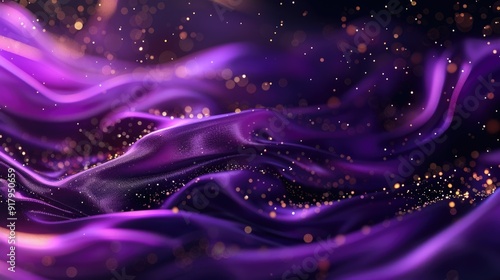 purple abstract background with luxury elements