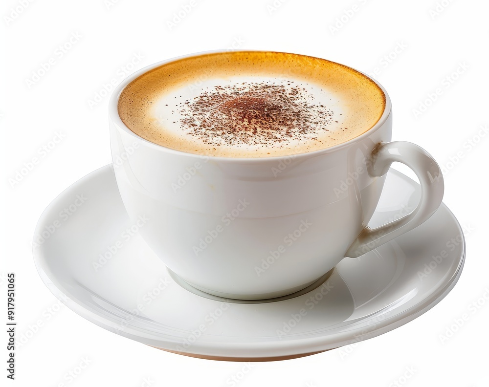 Cappuccino on White Background Cappuccino on White Background