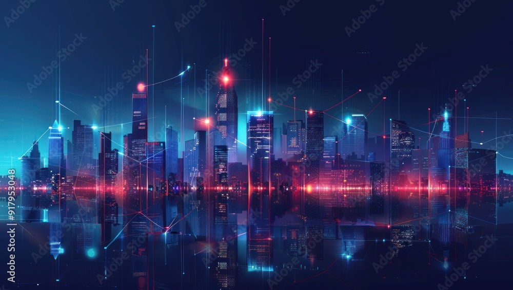 Cyberpunk Cityscape Cyberpunk Cityscape
