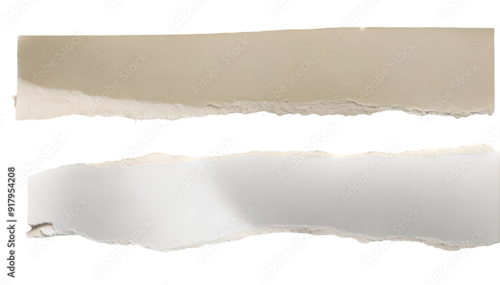 set of ripped paper set of ripped paper