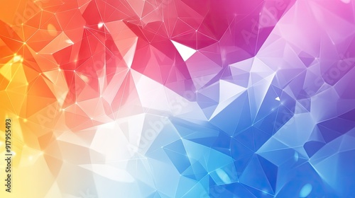 Abstract background with polygonal shapes and a modern, futuristic feel.