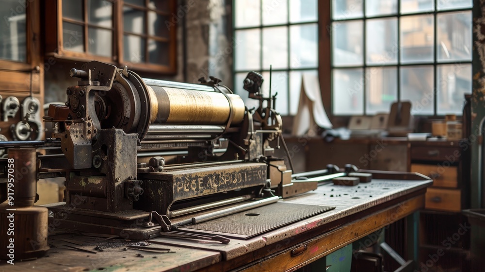 Fototapeta premium Detailed Wallpaper of Vintage or Specialized Tools for Workshop