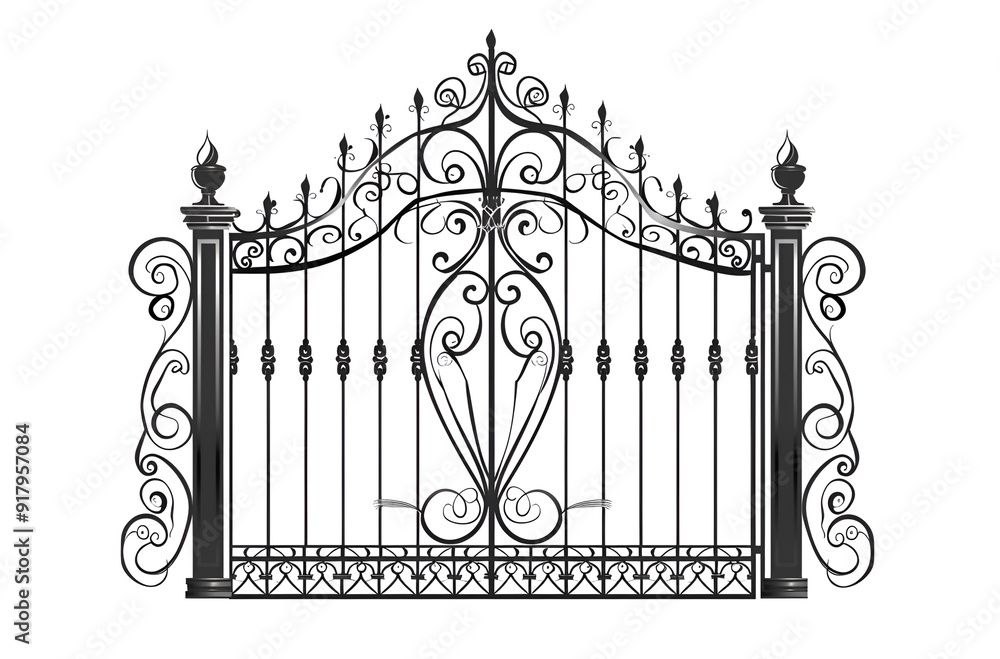 wrought iron gate wrought iron gate
