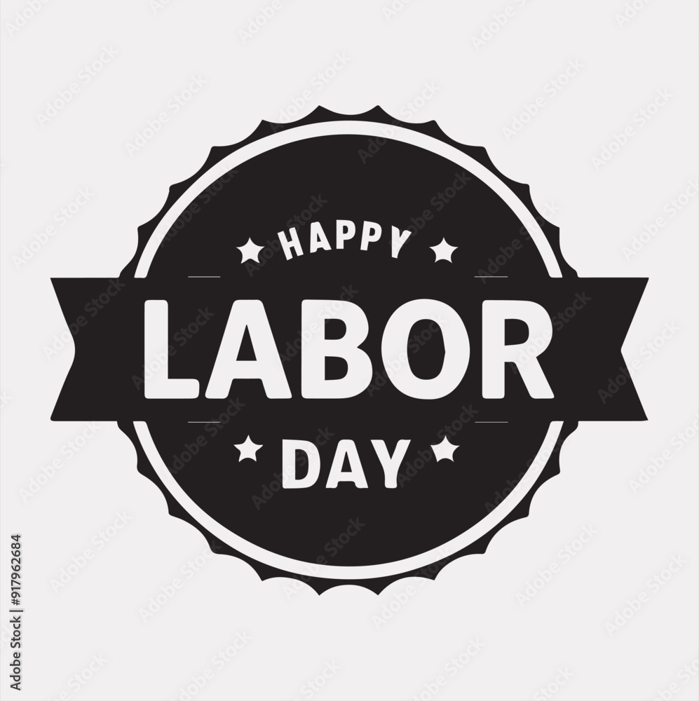 Labor Day typography Hammer, Safety helmet, logo vector silhouette on a white background Labor Day typography Hammer, Safety helmet, logo vector silhouette on a white background