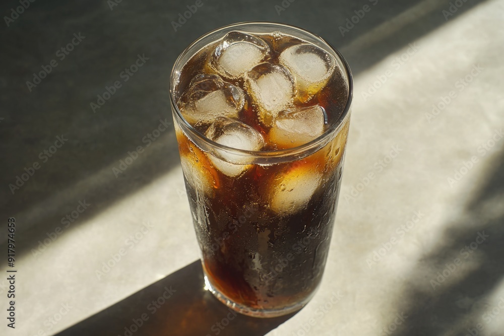 Glass of Soda with Ice Glass of Soda with Ice