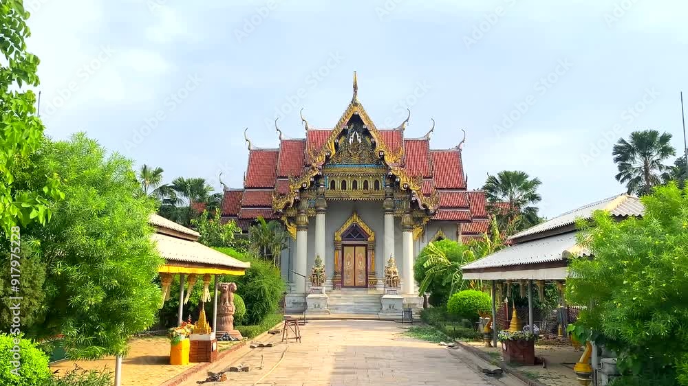 Wat thai buddhagaya also known as thai monastery at bodh gaya, bihar, India. Wat thai buddhagaya also known as thai monastery at bodh gaya, bihar, India.