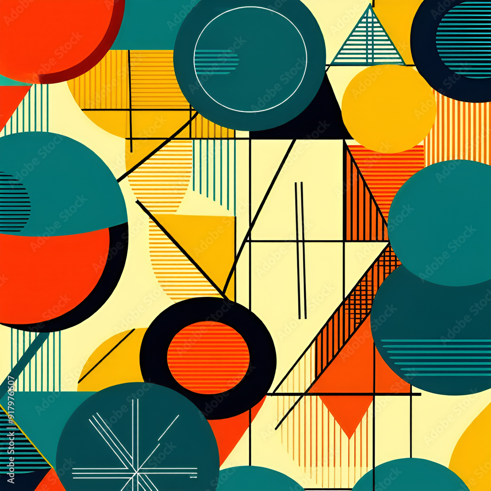 seamless pattern with circles seamless pattern with circles