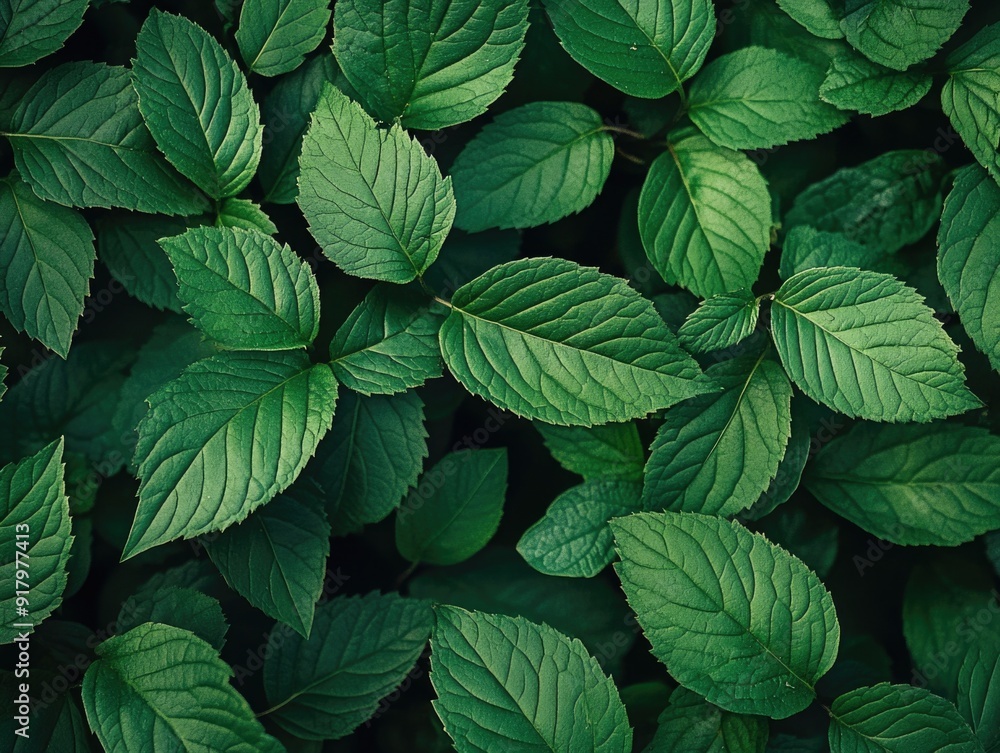 Close-up of green leaves Close-up of green leaves