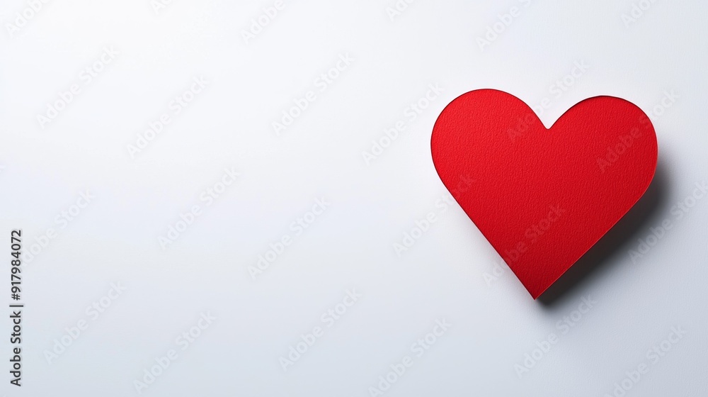 a red heart on a white background a red heart on a white background