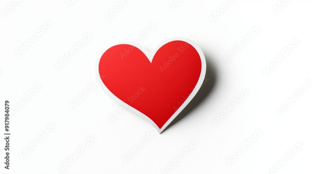 a red heart on a white background a red heart on a white background