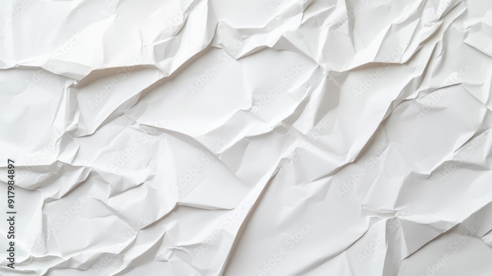 white crumpled paper background white crumpled paper background