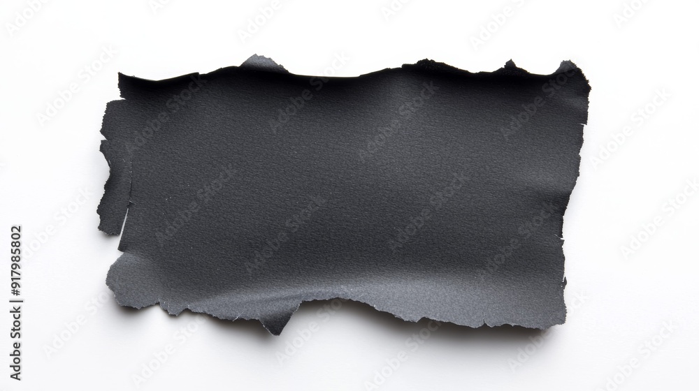 black paper torn to white background black paper torn to white background