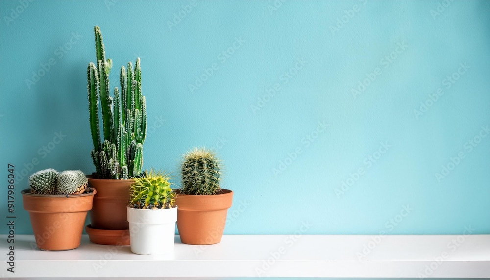 屋内の棚の上の多肉植物とサボテンとコピースペース(Succulents and cacti on shelves indoors with copy space)
屋内の棚の上の多肉植物とサボテンとコピースペース(Succulents and cacti on shelves indoors with copy space)