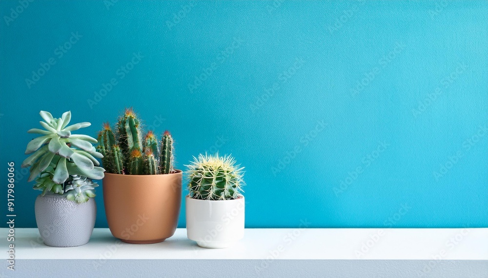 屋内の棚の上の多肉植物とサボテンとコピースペース(Succulents and cacti on shelves indoors with copy space)
屋内の棚の上の多肉植物とサボテンとコピースペース(Succulents and cacti on shelves indoors with copy space)