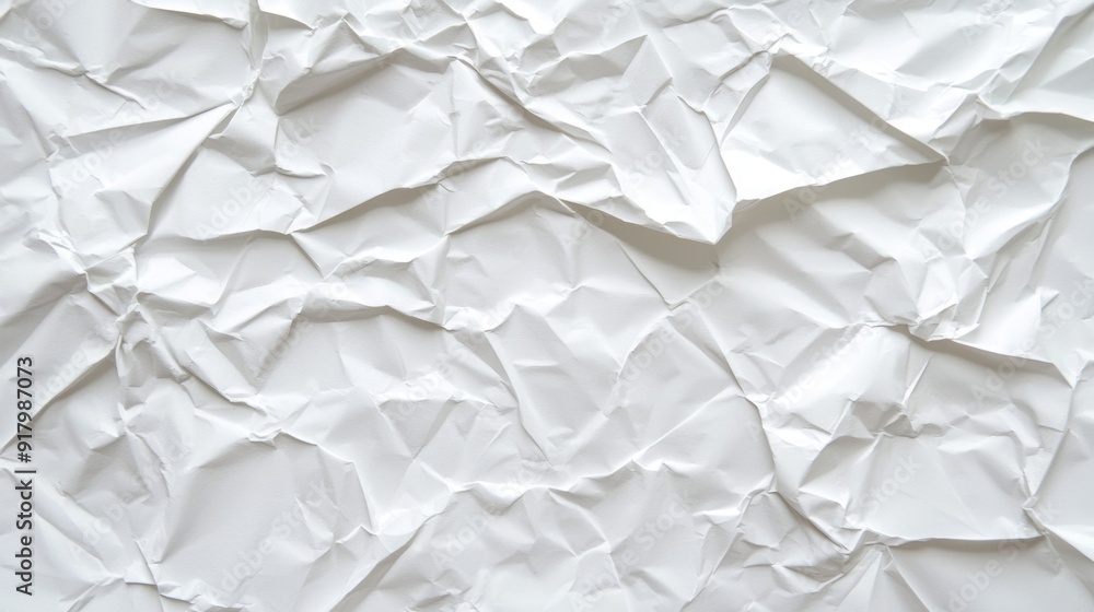 white crumpled paper background white crumpled paper background