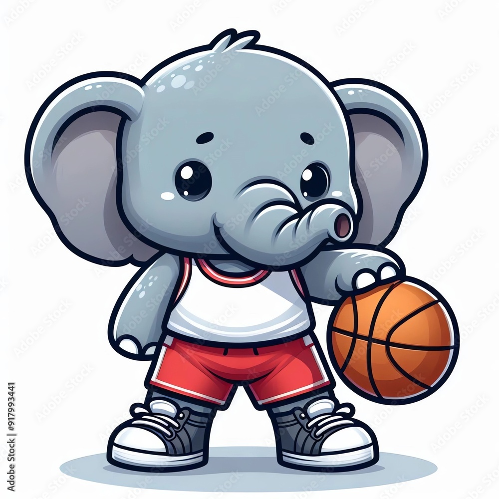 elephant playing basketball elephant playing basketball
