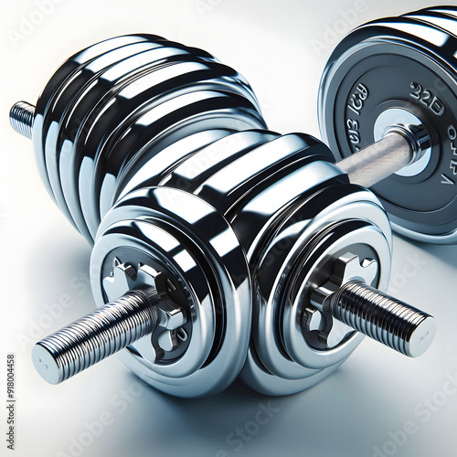dumbell isolated no background