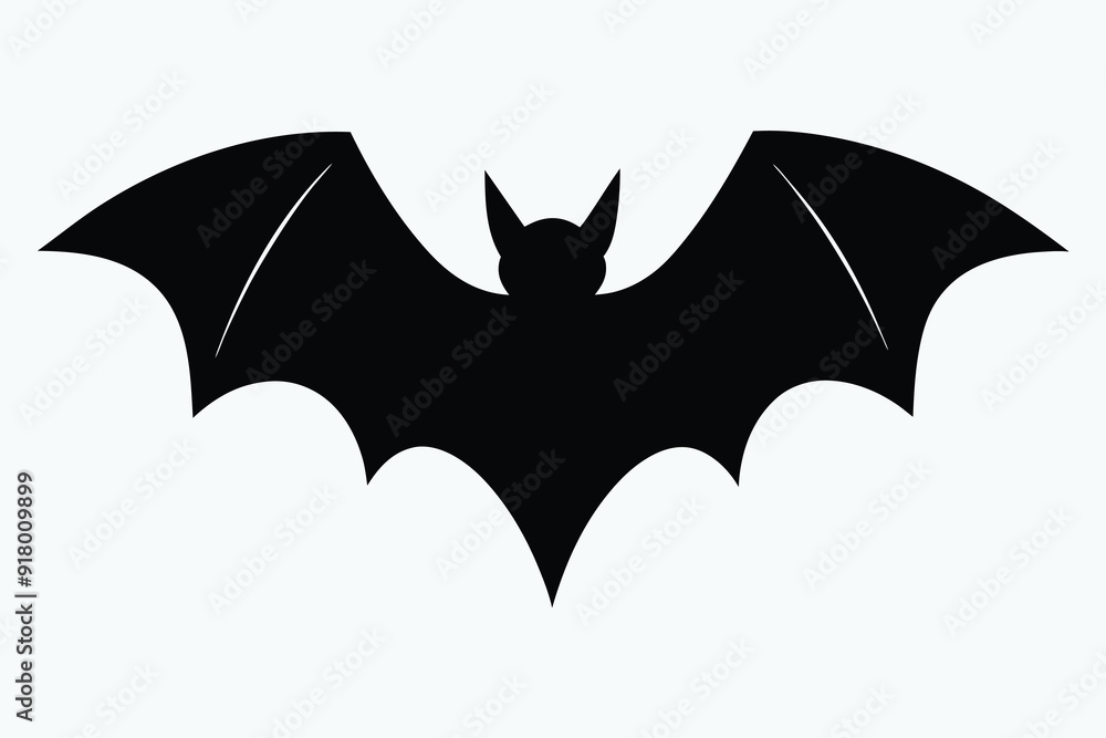 bat silhouette black vector illustration.eps bat silhouette black vector illustration.eps