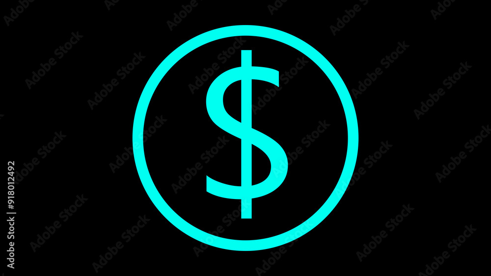 dollar icon. Dollar on circle sign ,financial planning dollar icon. Dollar on circle sign ,financial planning
