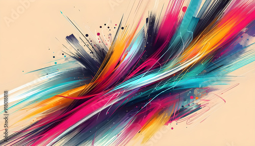 Scratch brush abstract background
